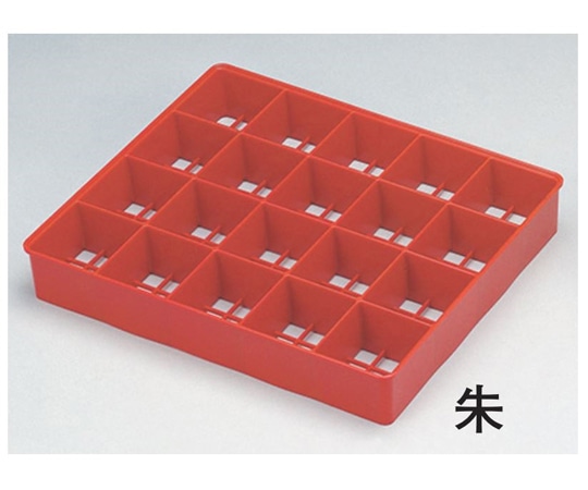 アズワン コップ立て 朱 KC-153 1個(ご注文単位1個)【直送品】