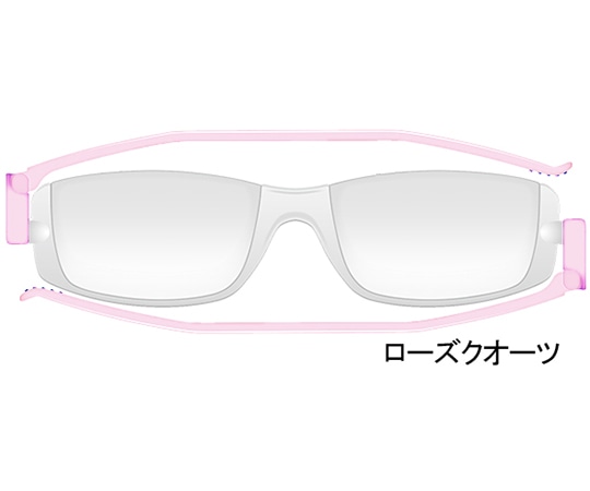 サイモン ナンニーニ 折りたたみ老眼鏡 コンパクトグラス2 1.50 ローズクオーツ NCG2 1個（ご注文単位1個）【直送品】