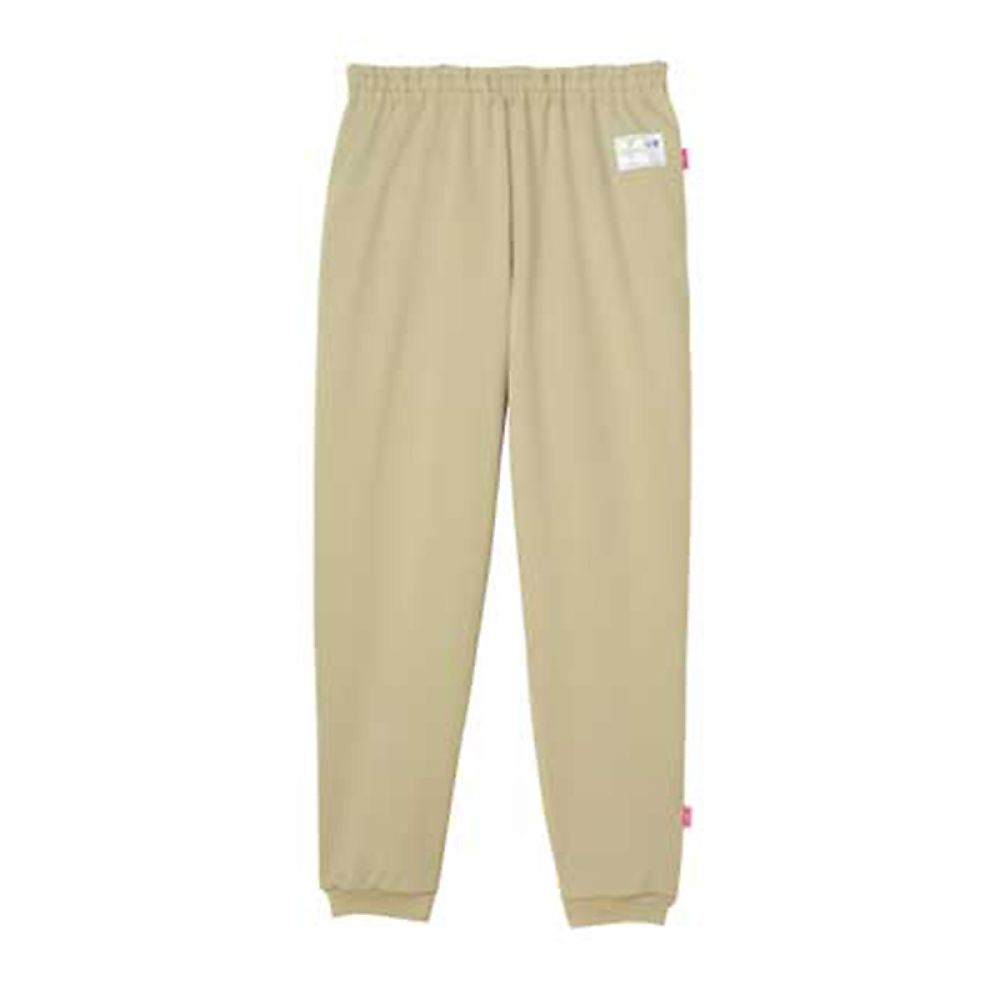 KIRAKU（トンボ） らくらくストレートパンツ ベージュ L（股下69cm） CV504-28 L 1枚（ご注文単位1枚）【直送品】