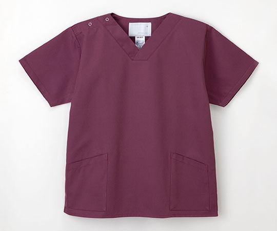 ナガイレーベン 男女兼用上衣 バーガン BL NR8602 1枚（ご注文単位1枚）【直送品】