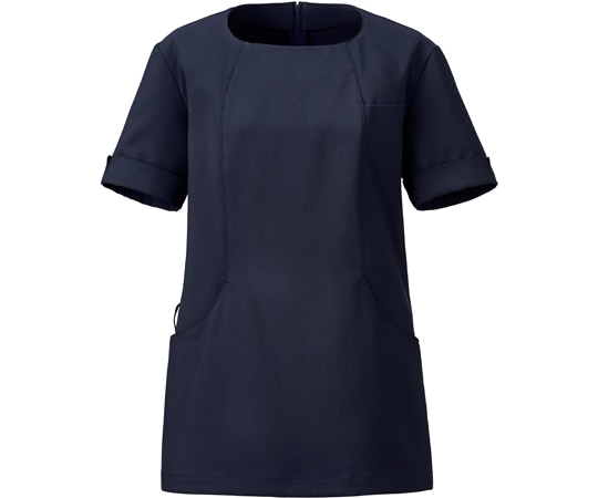 KAZEN レディスプルオーバー ネイビー L KZN311-18 1枚（ご注文単位1枚）【直送品】