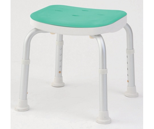 美和商事 コンパクトバスチェア 背なし グリーン BC-01N-GR 1台（ご注文単位1台）【直送品】