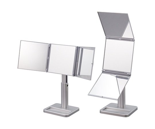 堀内鏡工業 パーフェクトスタイル3WAYナピュアミラー シルバー NA-56SV 1個（ご注文単位1個）【直送品】