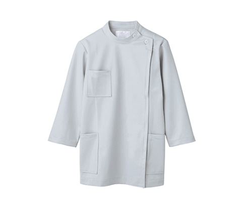 住商モンブラン ケーシー レディス 8分袖 グレー 72-215 L 1枚（ご注文単位1枚）【直送品】