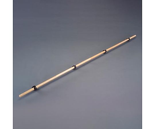 アズワン φ 32x3600mm 木製手すり（階段用） EA951EL-15 1セット（ご注文単位1セット）【直送品】