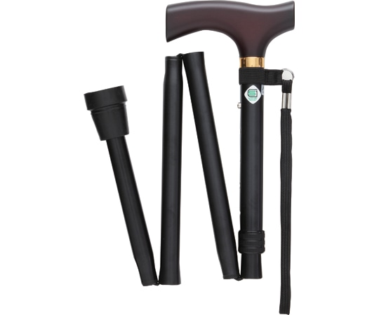 フジホーム ベーシック 折畳 M ブラック WB3728 1本（ご注文単位1本）【直送品】