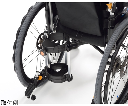 松永製作所（車椅子・介護用品） 折りたたみ式酸素ボンベ架 X-PX04-015 1個（ご注文単位1個）【直送品】