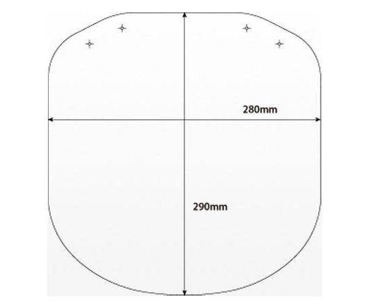 シャルマン カチューシャ専用 高機能フィルム 2枚入 CS62A 1袋（ご注文単位1袋）【直送品】