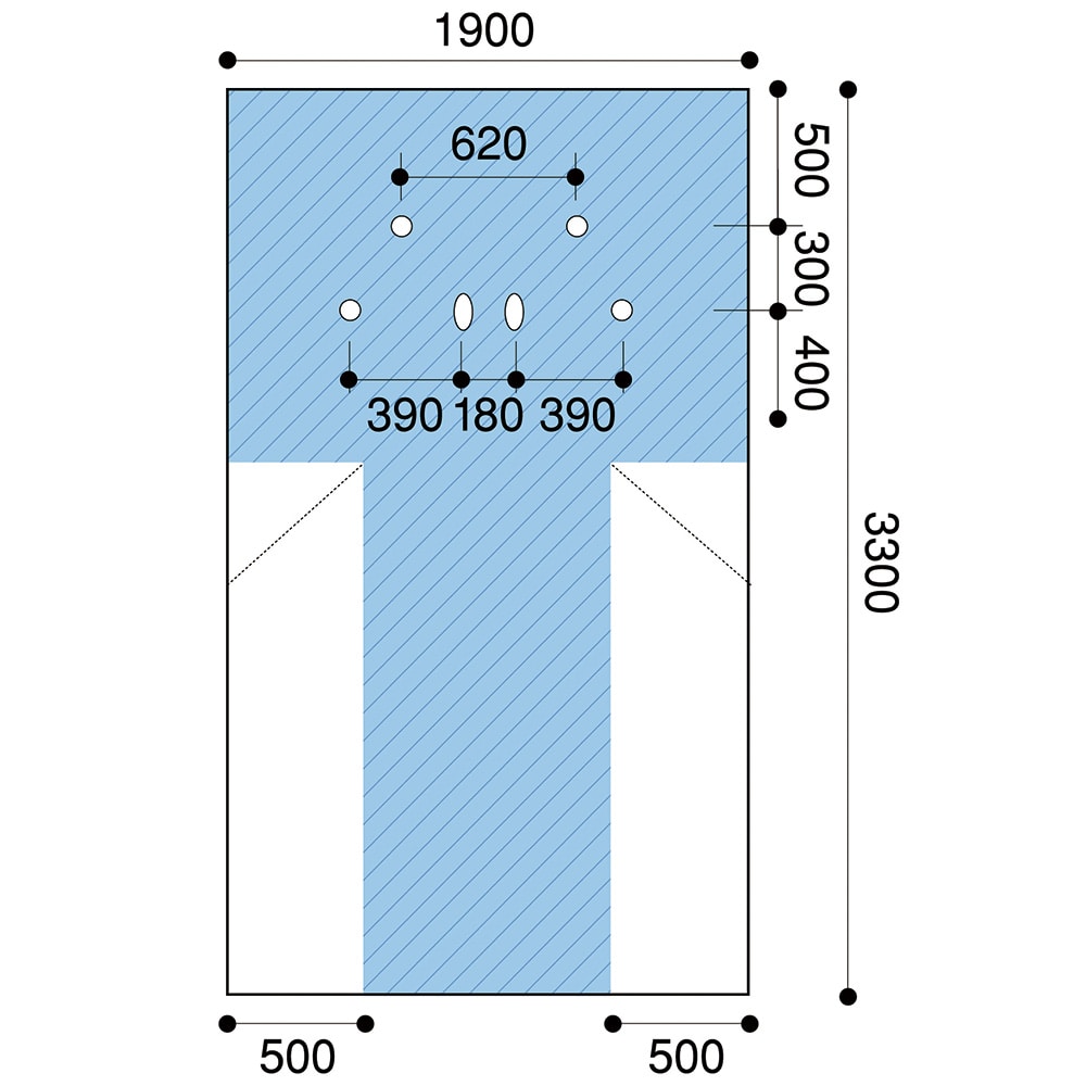 日昭産業 カテ検査用ドレープ ラディアル 1箱（1枚/袋×15袋入） 22704 1箱（ご注文単位1箱）【直送品】