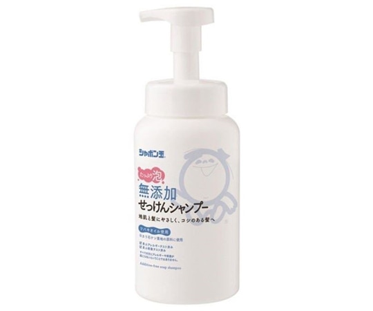 シャボン玉販売 無添加せっけんシャンプー 泡タイプ 本体 1個(520ml入) 1個(ご注文単位1個)【直送品】