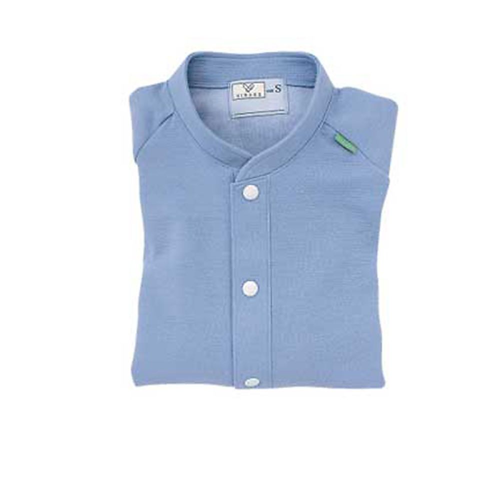 KIRAKU（トンボ） 前開きシャツ ラベンダー LL（身丈67cm） CR805-83 LL 1枚（ご注文単位1枚）【直送品】