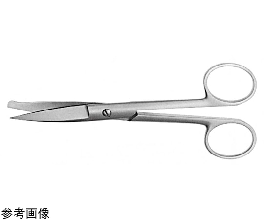 Leprex 直剪刀 片鋭片球(解剖剪刀) 130mm LB-7-130 1個(ご注文単位1個)【直送品】