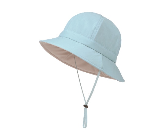 キヨタ おでかけヘッドガード 撥水タイプ アッシュブルー M KM-1000T 1個（ご注文単位1個）【直送品】