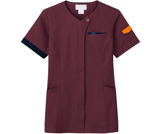 フォーク ジップスクラブR バーガンディ×ダークネイビー 3S 7088SC-17 1枚（ご注文単位1枚）【直送品】