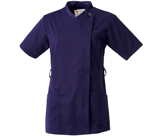 ミドリ安全 作業服 メディカルウェア ベルデクセル スクラブ VEM502上 ダークネイビー LLサイズ VEM502-UE-LL 1着（ご注文単位1着）【直送品】