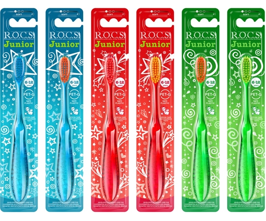 アズワン ロックス ハブラシ ジュニア 03-04-040 1本（ご注文単位1本）【直送品】