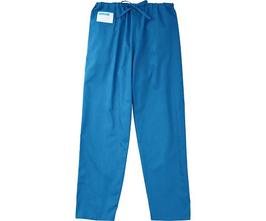 KAZEN メンズ手術スラックス ブルー LL 158-61 LL 1枚（ご注文単位1枚）【直送品】