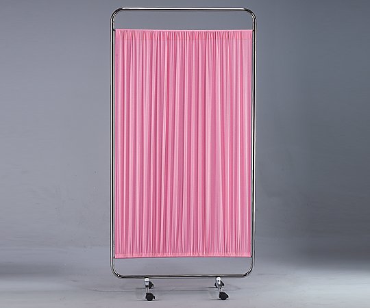 アズワン カラー衝立 連結用 900×1780mm ピンク 1枚(ご注文単位1枚)【直送品】