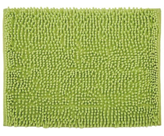 アイメディア すばやく乾く吸水バスマット ライトグリーン 1009401 1個（ご注文単位1個）【直送品】