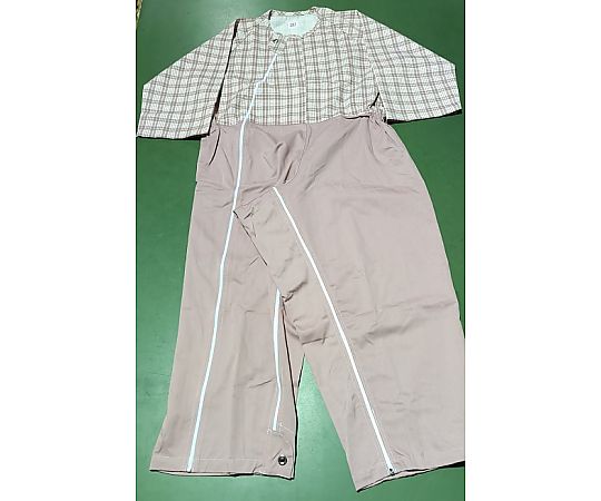 アズワン 介護つなぎ ピンク 3Lサイズ 10枚入  1箱（ご注文単位1箱）【直送品】