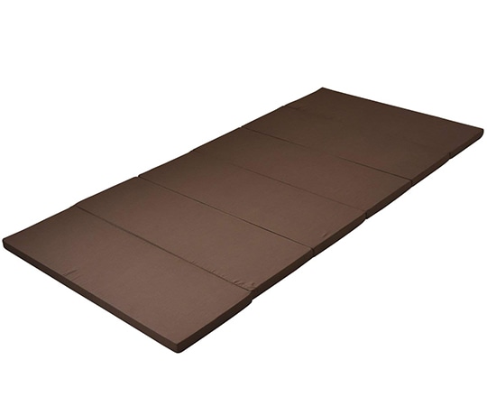 Achilles（アキレス） 全面かため 高硬度6つ折りマットレス シングル ブラウン MK6-S BR 1枚（ご注文単位1枚）【直送品】