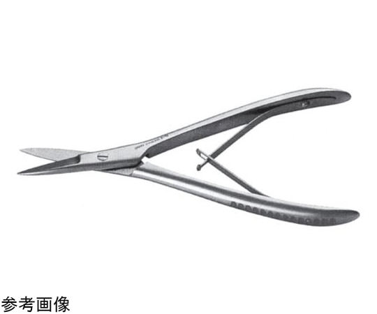 Leprex 解剖用直剪刀 両鋭 160mm LB-49 1個（ご注文単位1個）【直送品】