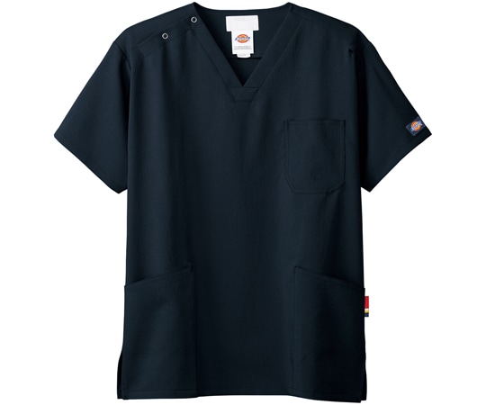 フォーク スクラブ S.ネイビー 4L 7072SC-17 1枚（ご注文単位1枚）【直送品】