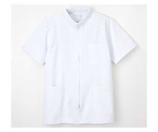 ナガイレーベン 男子上衣 ホワイト LL HO1957 1枚（ご注文単位1枚）【直送品】