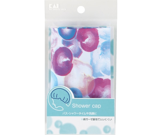 貝印 SS シャワーキャップ ガーゼ裏地 #000HL0183 1個（ご注文単位1個）【直送品】