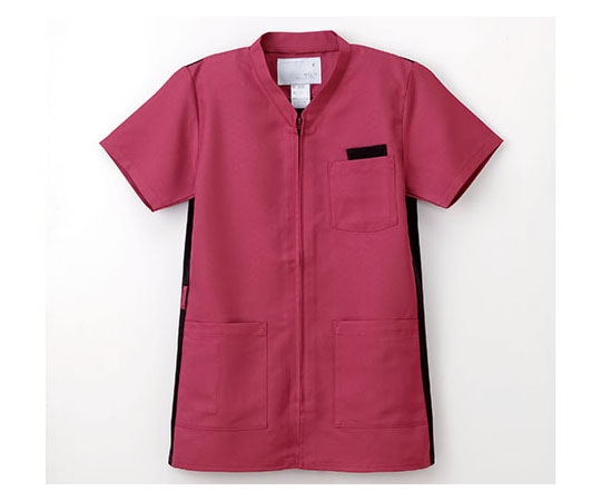 ナガイレーベン 男女兼用上衣 バーガンディ S RT5072 1枚（ご注文単位1枚）【直送品】