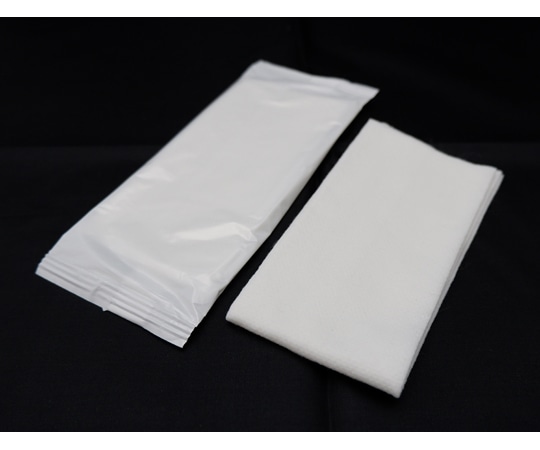 大富士製紙 厚手超大判レーヨン不織布おしぼり 平型 L判 無地 100本×12袋  1ケース(ご注文単位1ケース)【直送品】