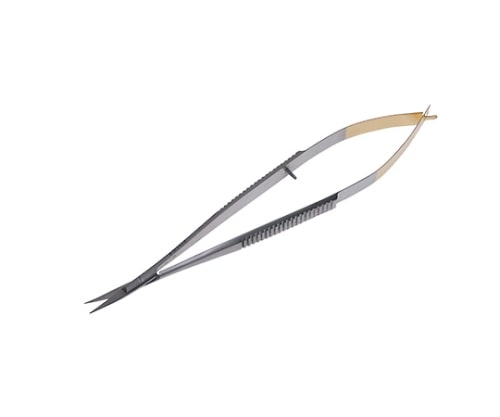 日本フリッツメディコ T/Cマイクロ剪刀 16cm 曲 B029-016C 1個（ご注文単位1個）【直送品】