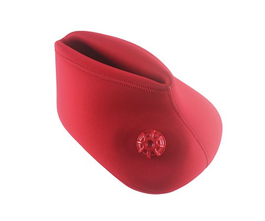 ヘルメット潜水 やわらか湯たんぽ 2L レッド HY-617 1個（ご注文単位1個）【直送品】