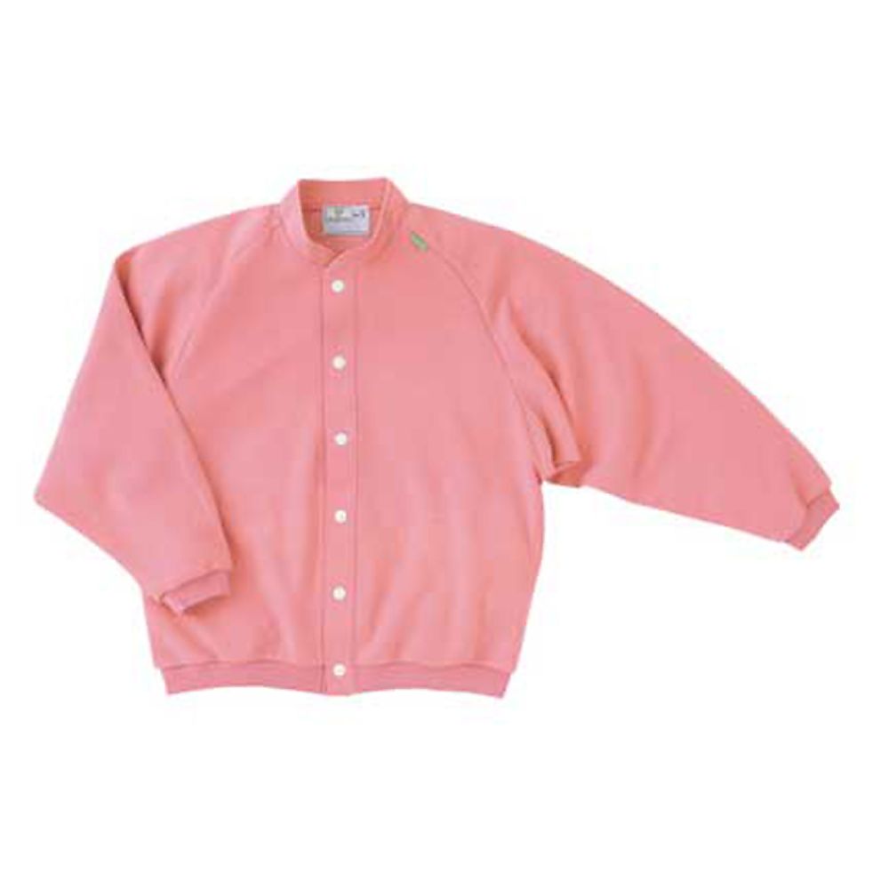 KIRAKU（トンボ） 前開きシャツ ピンク LL（身丈67cm） CR805-14 LL 1枚（ご注文単位1枚）【直送品】