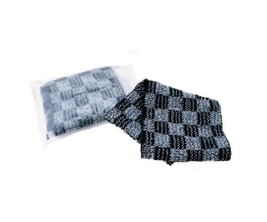 三和 柄付ボディタオル 市松柄 600個入 BT-35 1箱（ご注文単位1箱）【直送品】