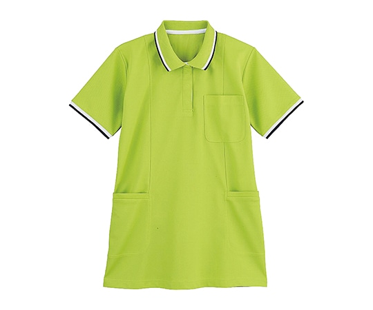 自重堂 半袖ロングポロシャツ レディース ライム 4L WH90338 1枚（ご注文単位1枚）【直送品】