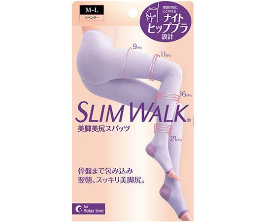 ピップ スリムウォーク 美脚美尻スパッツ M~L PH798 1個(ご注文単位1個)【直送品】