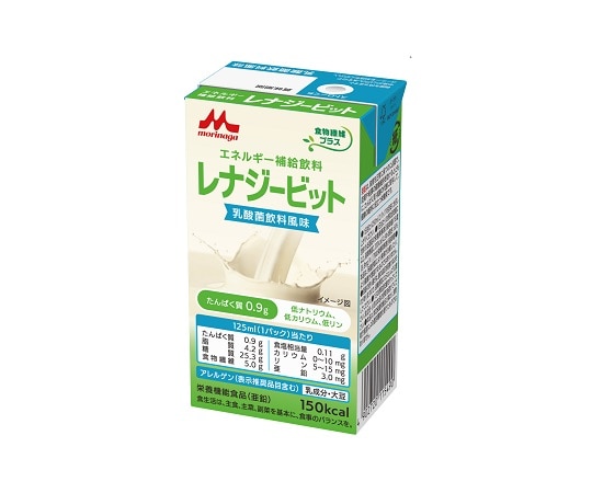 森永乳業クリニコ エネルギー補給飲料 レナジーbit(乳酸菌飲料風味)1箱(24パック入) 650035 1箱(ご注文単位1箱)【直送品】