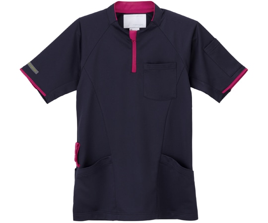 ナガイレーベン ニットシャツ ネイビーP SS JD-3167 1枚（ご注文単位1枚）【直送品】