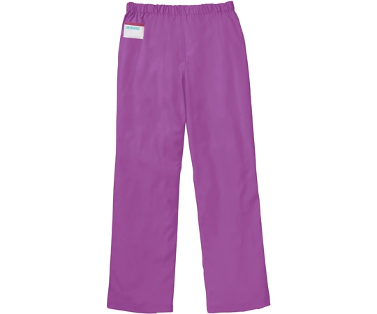 KAZEN 手術スラックス(男女兼用)ラズベリー L 155-65 1枚(ご注文単位1枚)【直送品】