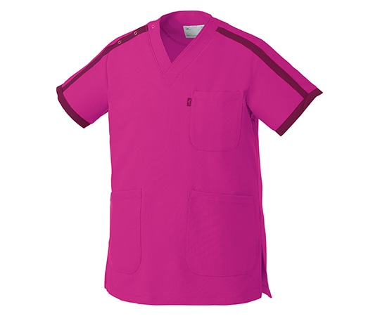 ミズノ(チトセ) 男女兼用スクラブ ライラック SS MZ0090-C21/SS 1枚(ご注文単位1枚)【直送品】