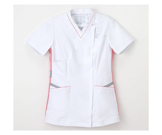 ナガイレーベン 女子上衣 Tピンク M FT4597 1枚(ご注文単位1枚)【直送品】