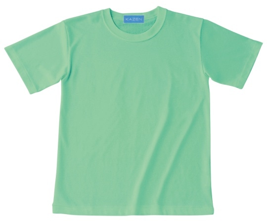 KAZEN 兼用ウォーターマジックTシャツ ミントグリーン LL 233-87 LL 1枚（ご注文単位1枚）【直送品】