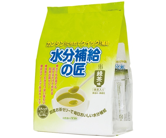 サラヤ 水分補給の匠(緑茶味) 6g 1ケース(50本×10袋入) 58010 1ケース(ご注文単位1ケース)【直送品】