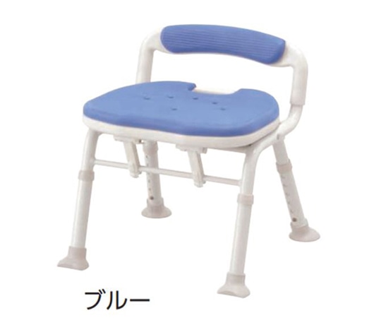 アロン化成 コンパクト折りたたみシャワーベンチ IC（｢骨盤サポート｣タイプ） ブルー 536-380 1個（ご注文単位1個）【直送品】
