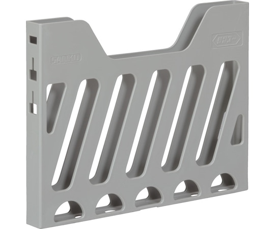 サンコー（三甲） 差し立て A4 Bグレー 80546900GLNPS 1個（ご注文単位1個）【直送品】