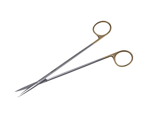 日本フリッツメディコ T/Cメッツェンバーム・フィノ剪刀 20cm 直 両尖 B024-020S 1個（ご注文単位1個）【直送品】