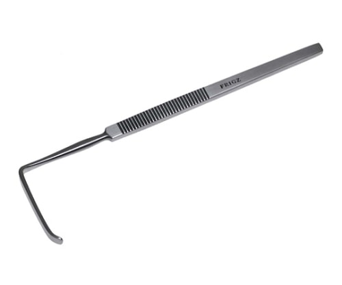 日本フリッツメディコ 特殊剥離偏平鈎 13.5cm 巾5×22mm R259-70B 1個（ご注文単位1個）【直送品】