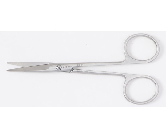 Leprex 小直剪刀 両鈍 115mm LB-14 1個（ご注文単位1個）【直送品】