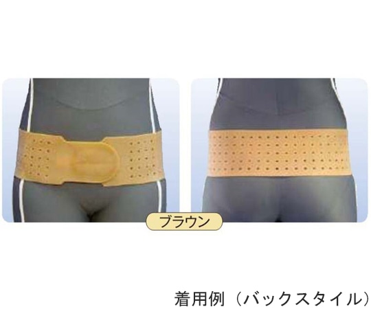 アシスト 丸型骨盤バンド スレンダー ブラウン SM 00362 1本（ご注文単位1本）【直送品】